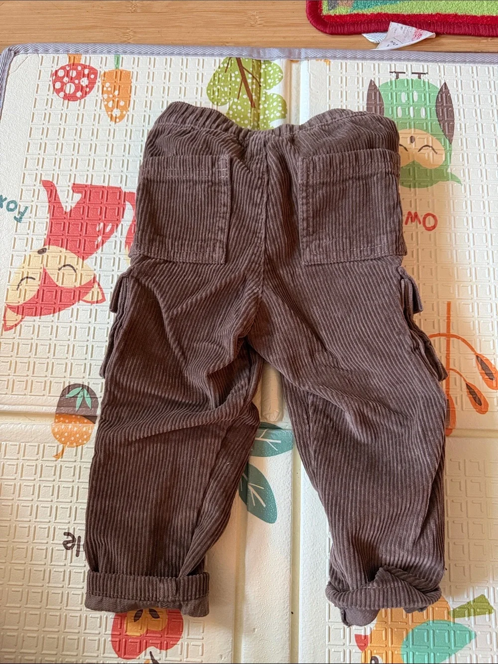 Old Navy Brown Corduroy Cargo Pants - Kids